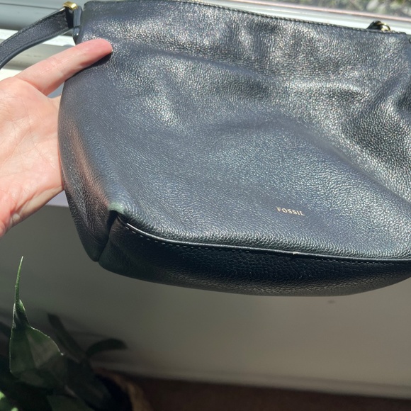 Fossil Black Leather Purse - Picture 8 of 10